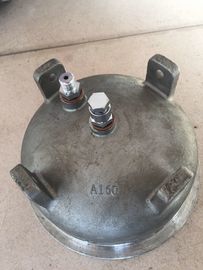 Long Life 160mm Metal End Caps For Pipe , Pipe Pressure Testing Machine End Cap