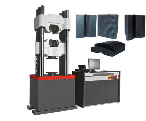Servo Hydraulic Testing Machine Featuring Four Column Host and Oil Cylinder Down Type for Enhanced Stability and Accuracy