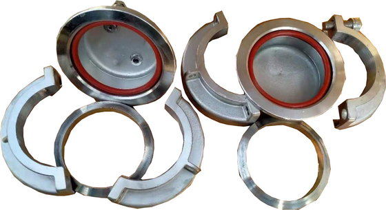 Montures hydrostatiques de montage de tuyau de PVC d'acier inoxydable de la prise 304# de DN 75mm