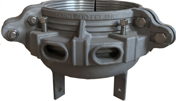 Chapeaux hydrostatiques de prise d'acier inoxydable de Dn315mm pour vérificateur de pression interne des tuyaux de PVC