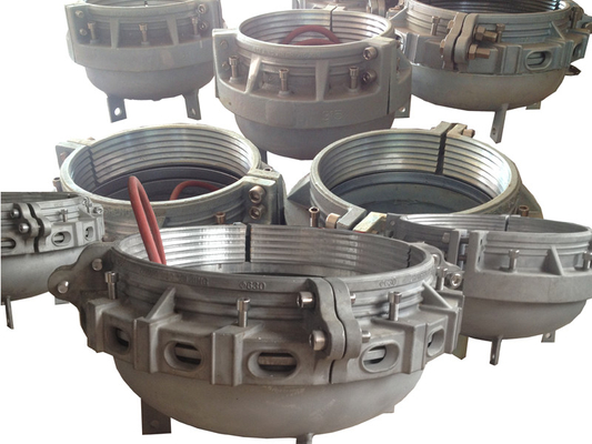 L'essai hydrostatique de Dn630mm branche des solides solubles ou le service de couvercle d'embout d'acier au carbone