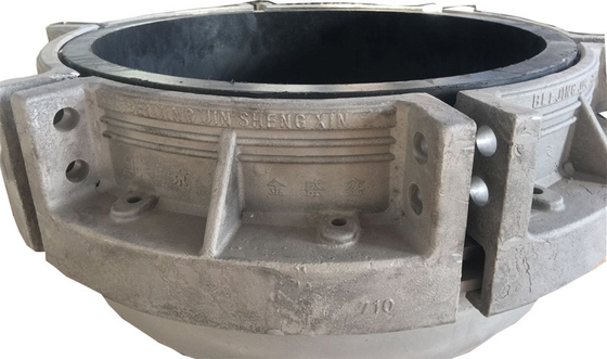 Couvercle d'embout hydrostatique d'acier inoxydable de prise de Dn710mm