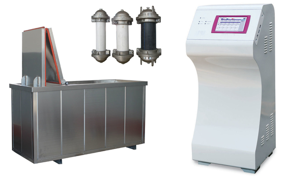 Machine vérificatrice de pression hydrostatique de tuyaux en plastique selon OIN 4427