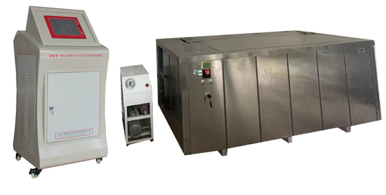 Machine vérificatrice de pression hydrostatique d'OIN 1167 d'Astm D1598 pour le tuyau en plastique de pe de PVC