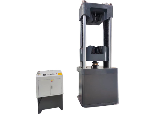 Machine d'essai hydraulique universelle WAW-600D contrôlée par PC pour les essais de découpe par étirement ou par compression