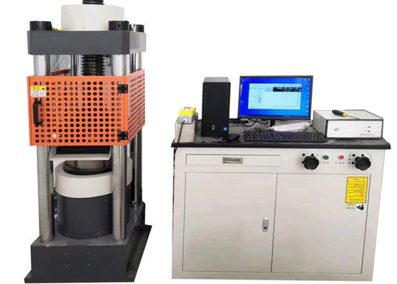 Machine à résistance à la compression contrôlée par ordinateur pour le béton et la roche