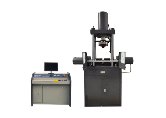 Testeur électrohydraulique de servo-flexion Contrôle par ordinateur pour barres d'acier Plaque d'acier