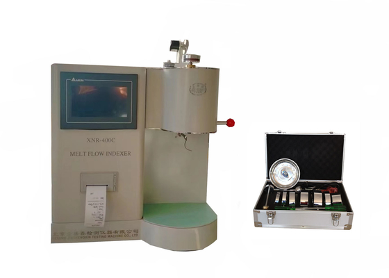 Machine de test de l'indice de débit de fusion de PS plastique MFI selon la norme ISO 1133 ASTM D 1238