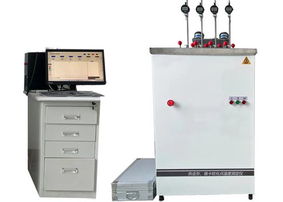 4.5KW Hdt Vicat Testing Machine Détermination de Vicat Température de ramollissement du plastique