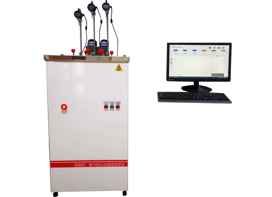 Cadre d'échantillonnage de levage automatique Machine d'essai HDT Vicat pour les essais de température de déformation