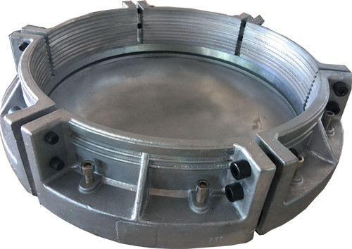 DN 710 mm PE PVC capsules de bout de tuyau pour l'essai hydrostatique avec les normes ASTM D 1598/1599