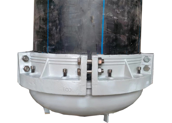 DN 800 mm Plug d'essai hydrostatique à capuche de fin pour tuyaux en plastique en PVC conformes aux normes ASTM D 1598/1599