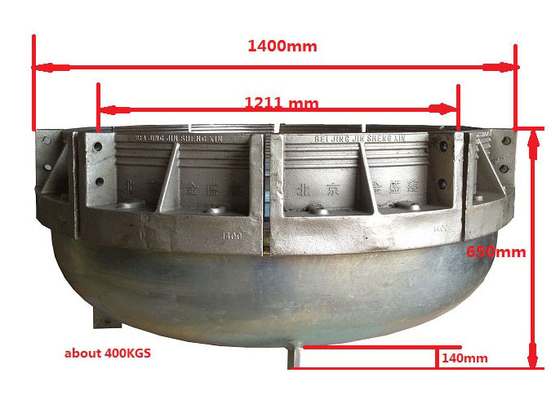 DN 1200 mm Caps d'extrémité de tuyau en plastique avec test hydrostatique Normes ASTM D 1598/1599