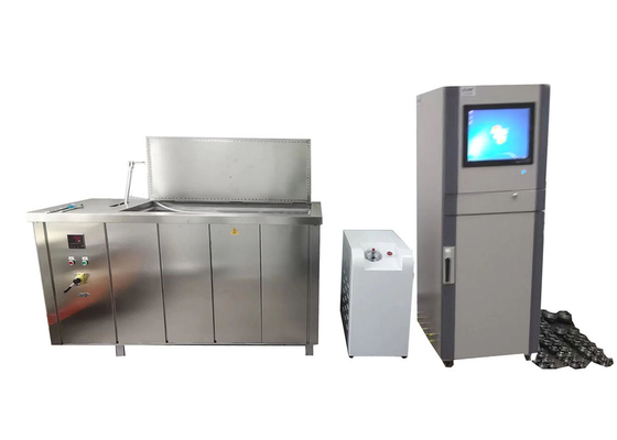 Machine d'essai de la résistance à la pression hydrostatique et de la résistance à la rupture des tuyaux en polyéthylène renforcés d'acier dans les applications d'approvisionnement en eau