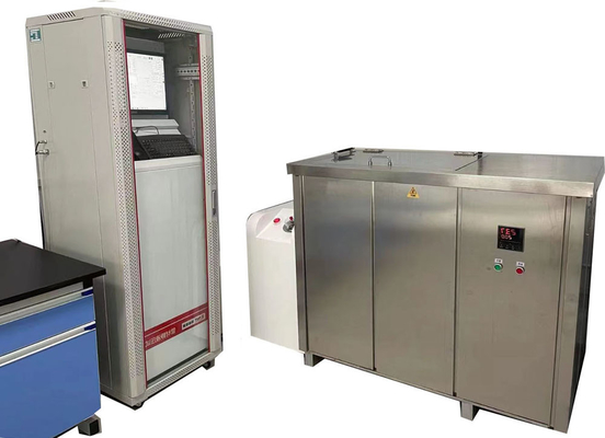 Machine d'essai de pression hydrostatique et de résistance à l'éclatement ISO 1167 avec capuchons d'extrémité étanches à la pression pour tuyaux en plastique