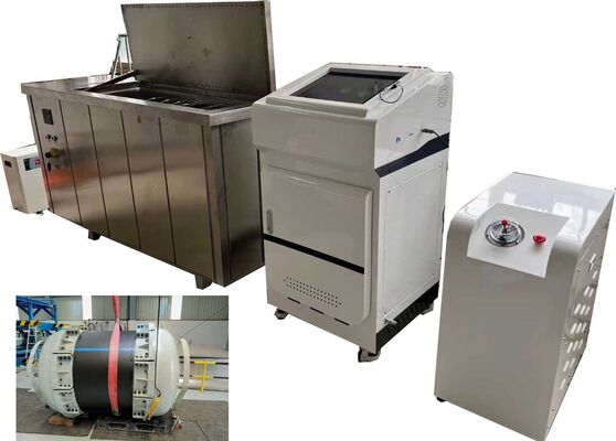 Machine d'essai de pression hydrostatique conçue pour tester les tuyaux et les cylindres des récipients sous pression dans les environnements industriels