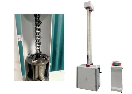 Équipement de test de marteau de chute de tube de tuyau d'affichage à cristaux liquides pour des tests précis de résistance aux chocs des tuyaux d'alimentation en eaux usées et en mousse de base
