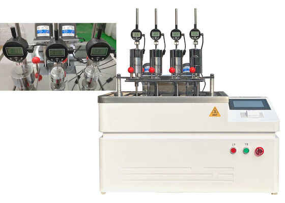 Solution de machine d'essai HDT VICAT pour tester les températures de déformation thermique et de ramollissement Vicat dans les processus de contrôle