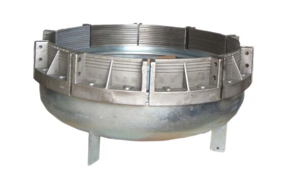 Embouts de tuyau en plastique léger avec extrémité d'étanchéité en forme de tambour et surface de contact dentelée pour une force de serrage améliorée