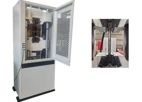 Machine d'essai servohydraulique équipée d'un contrôle par ordinateur pour des essais de traction, de compression et de flexion entièrement automatisés