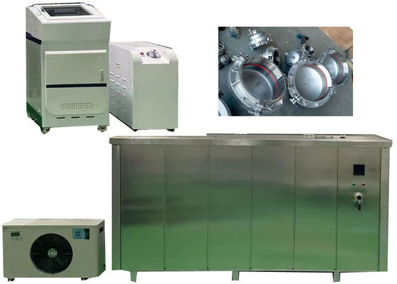 Machine d'essai de pression hydrostatique offrant des capacités d'essai complètes pour les systèmes de transport de fluides industriels