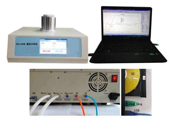 Machine de calorimétrie différentielle à balayage dotée d'un logiciel intelligent pour l'analyse thermique des polymères et la mesure du changement d'enthalpie