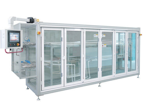 Machine d'essai de système de tuyauterie en plastique CHW-63M avec écran tactile, contrôle PLC et précision de température de ±0.5°C