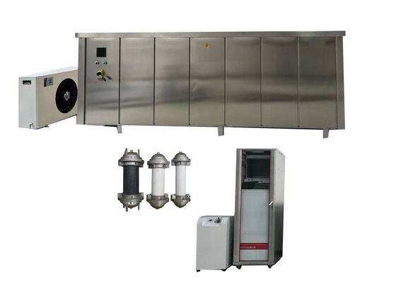 Machine d'essai de pression hydrostatique adaptée au test précis de divers types de raccords de tuyauterie et de récipients sous pression