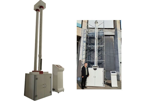 Machine d'essai d'impact de poids de chute, testeur de marteau de chute d'énergie d'impact réglable pour l'amortissement des matériaux et le test de performance d'impact