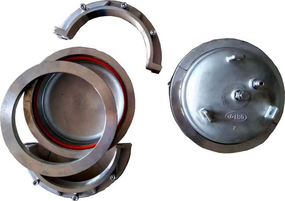chapeaux en plastique d'embout de tuyau de φ180mm pour des fluides de transport